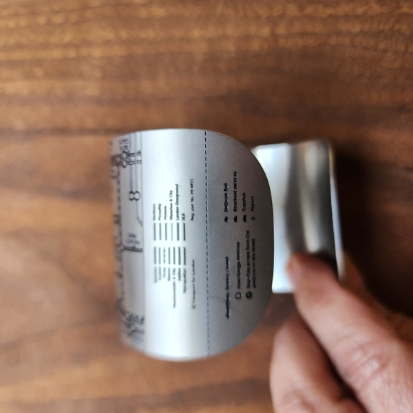 London Tube Metro Cuff Bracelet - By Design Hype Inc. - Picture 10 of 12